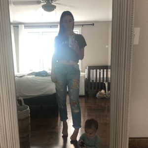 Forever21 distressed jeans